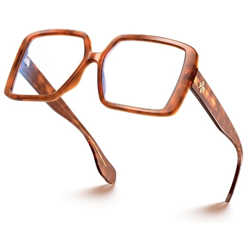 Non Prescription Blue Light Blocking Glasses Eyewear Tortoise Frame